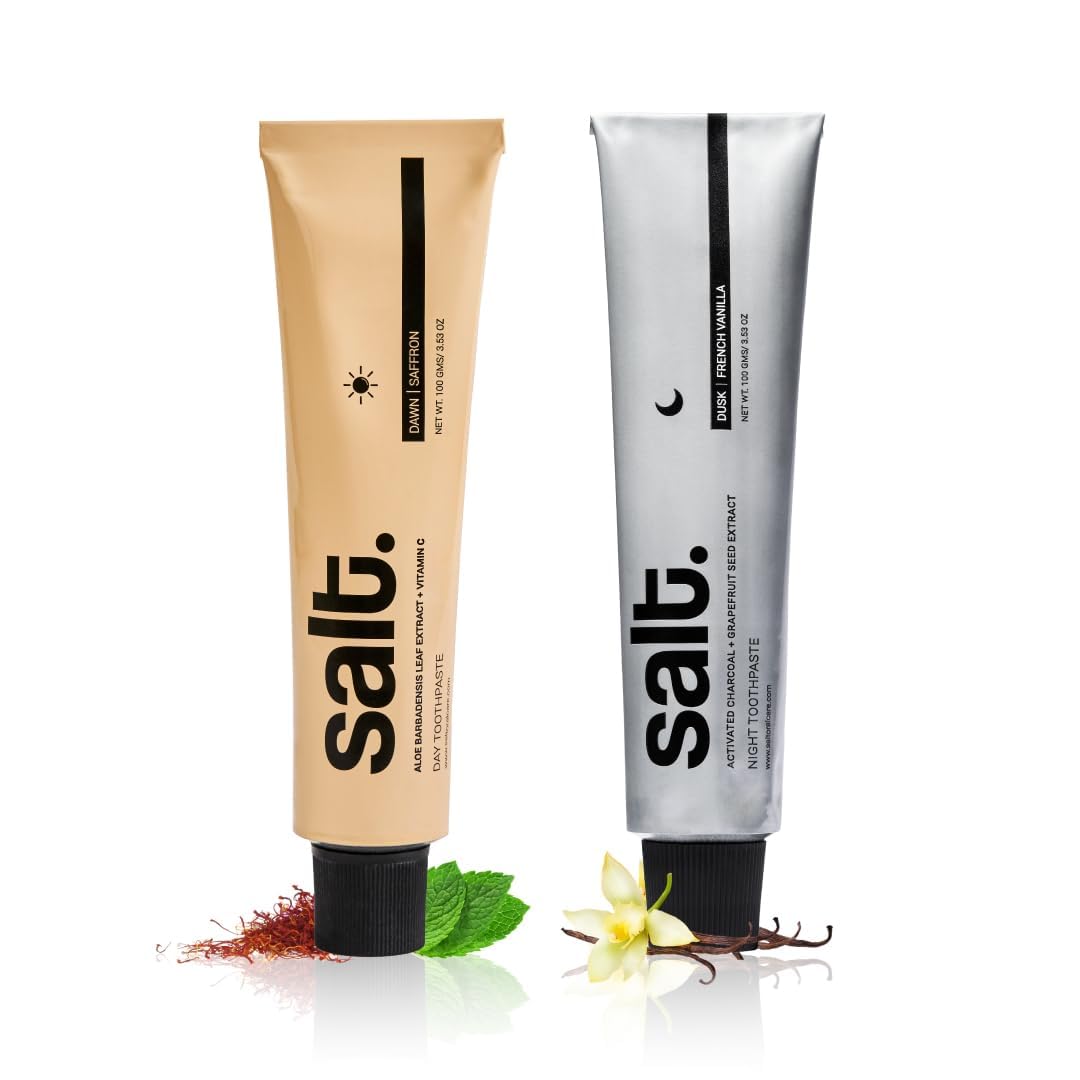 Dawn & Dusk Toothpaste Set by Salt Oral Care - Review & Analysis ...